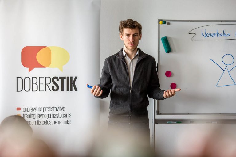 Priprava na nastop z Nino Dušić Hren, Dober stik